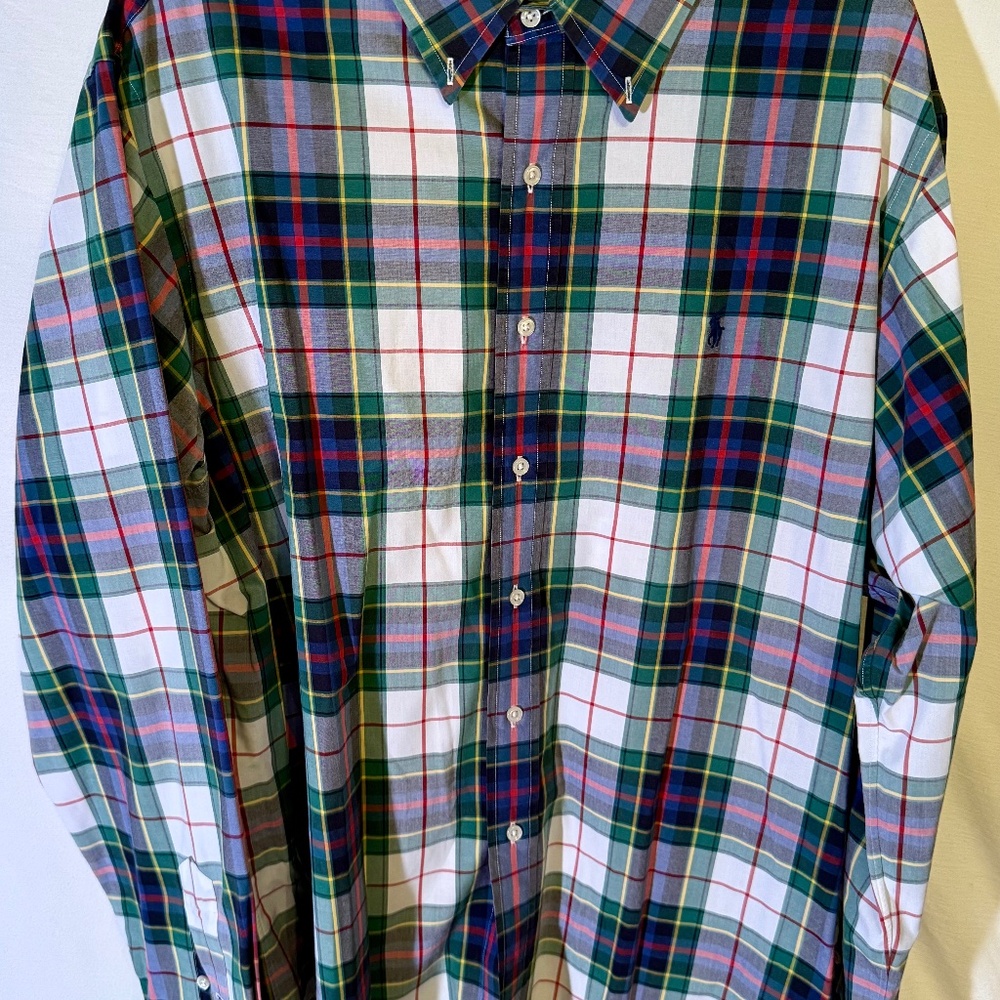 Ralph Lauren Multi-Color Plaid Button-Down